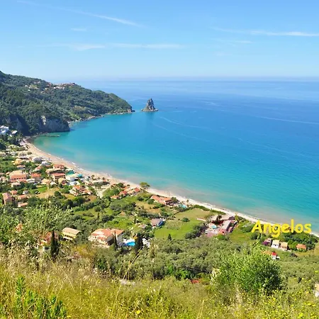 Apartment House Angelos D With Sea View And Private Garden - Agios Gordios *